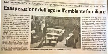 ADOLPHE - Giornale di Sicilia 20.06.15